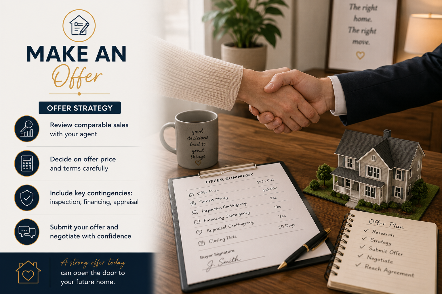 Step 5 – Make an Offer on your home